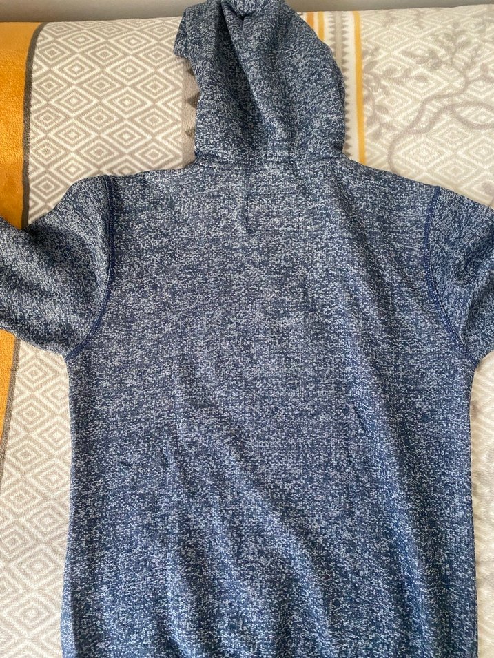 Gri Kapüşonlu Erkek Sweatshirt - Görsel 3