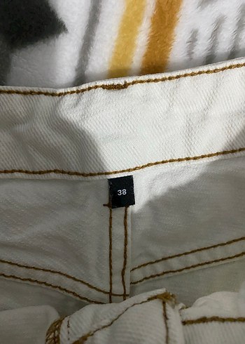 Bej Kadın Kot Pantolon - Görsel 2