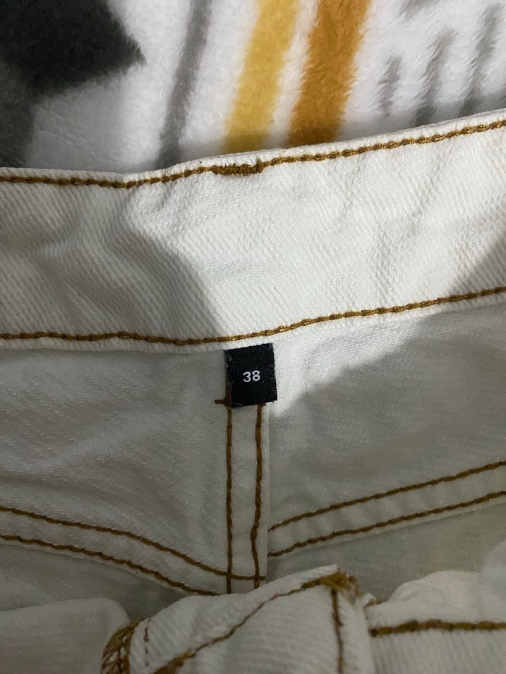 Bej Kadın Kot Pantolon - Görsel 2