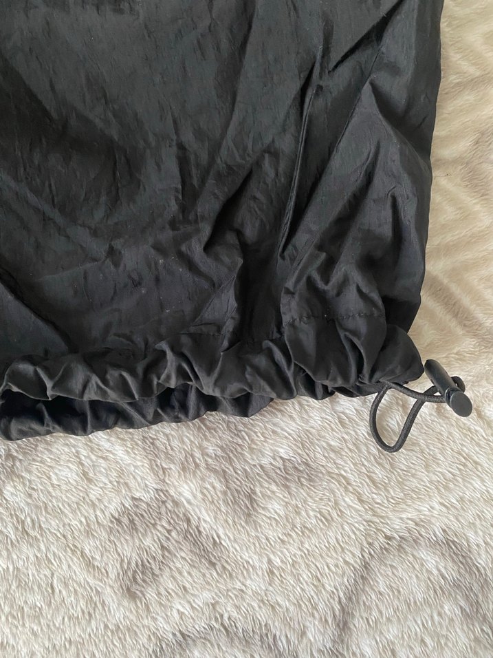 Siyah Paraşüt Pantolon - Görsel 4