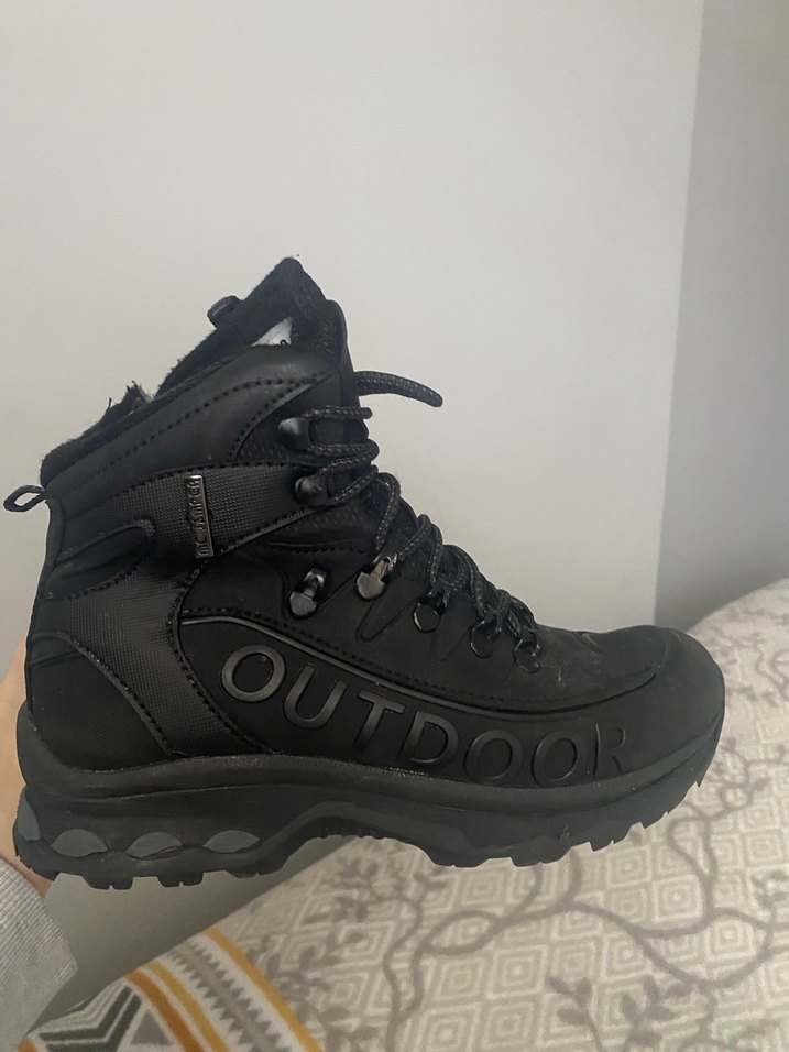 Siyah Bağcıklı Erkek Bot - Görsel 2