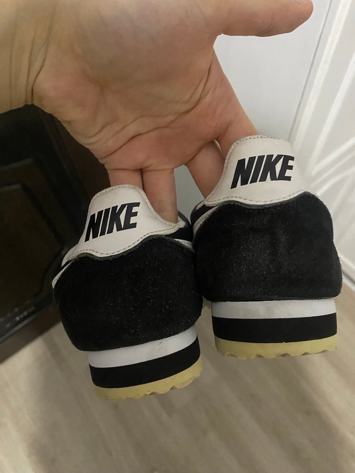 Nike Kadın Siyah Beyaz Spor Ayakkabı - Görsel 3