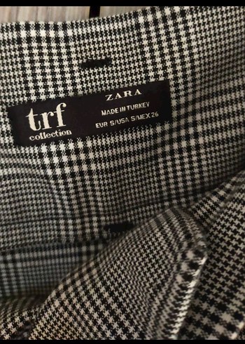 Zara Kadın Ekose pantolon