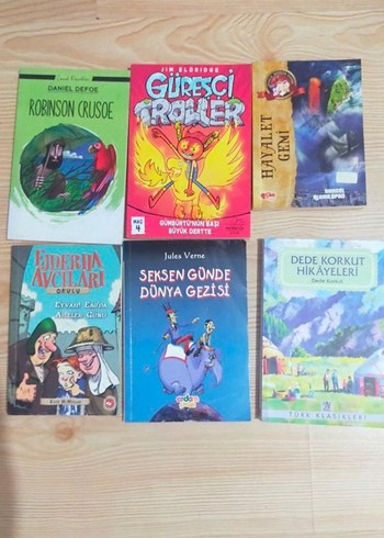 Çocuklar İçin Klasik ve Macera Kitapları Seti/ Hikaye kitapları
