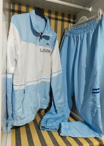 Lacoste Erkek Mavi alt üst Eşofman takımı