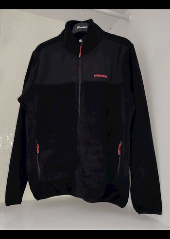 Skechers Skechers Siyah Fermuarlı Street Wear Polar hırka ceket