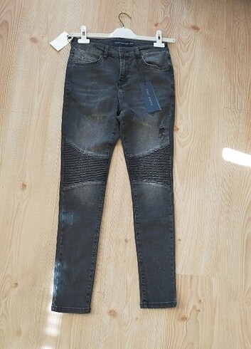 Aerepostale erkek motosiklet stil Jean pantolon 