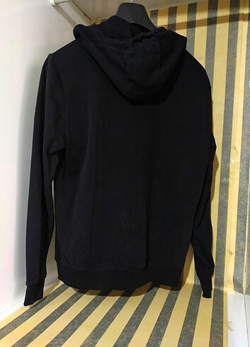 m Beden siyah Renk Ellesse kapşonlu fermuarlı sweatshirt ceket hirka
