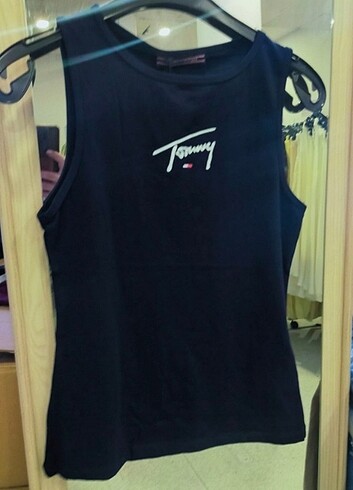 Tommy Hilfiger body atlet kolsuz t-shirt
