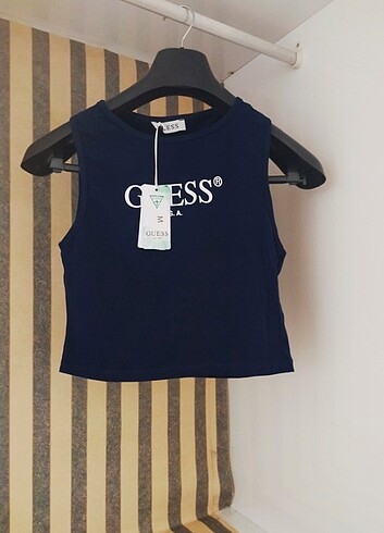 Guess Guess mini üst crop t-shirt