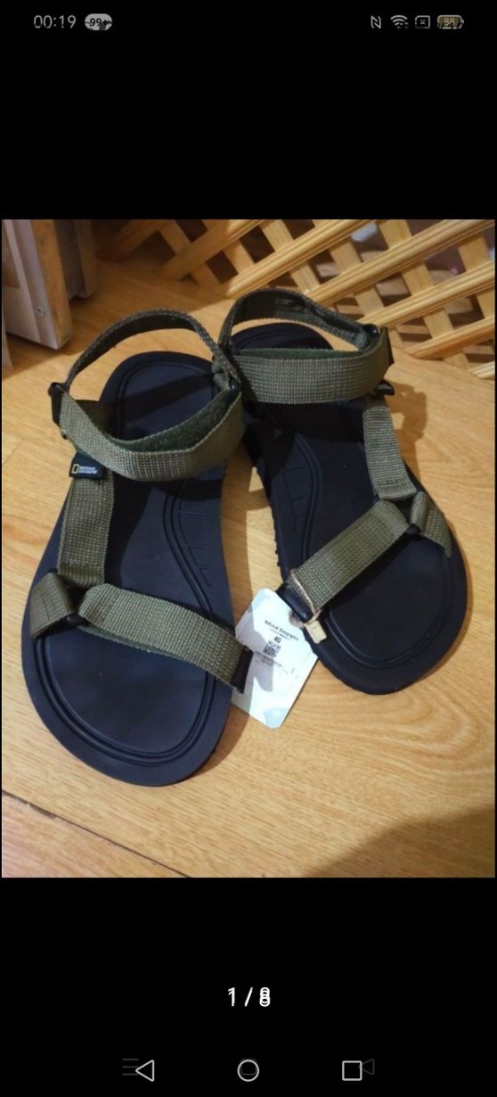 National Geographic erkek sandalet - Görsel 4