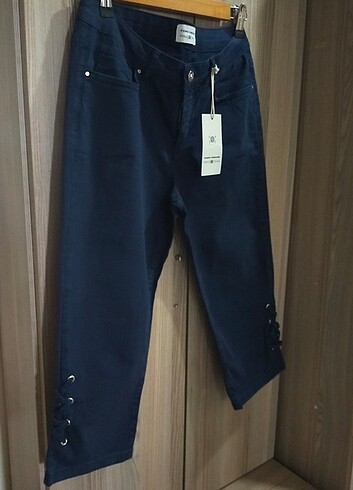 Rmg paça bağcıklı model kısa pantolon