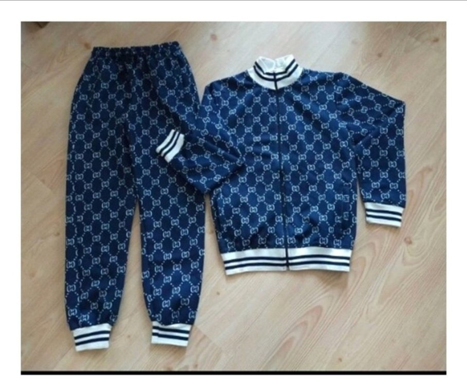 Gucci Fermuarlı erkek eşofman takımı - Görsel 2