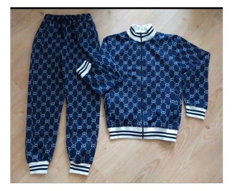 Gucci Fermuarlı erkek eşofman takımı - Görsel 3