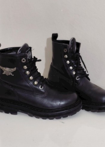 Harley davidson Siyah Deri erkek bot - Görsel 4