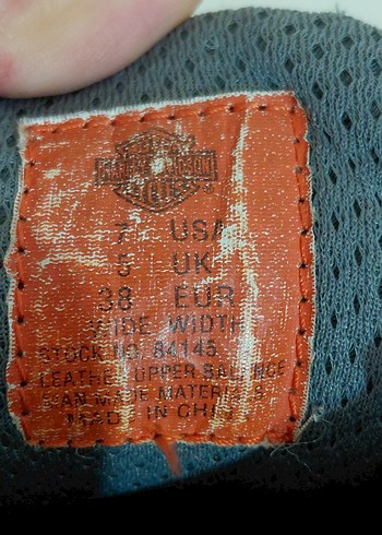 Harley davidson Siyah Deri erkek bot - Görsel 8