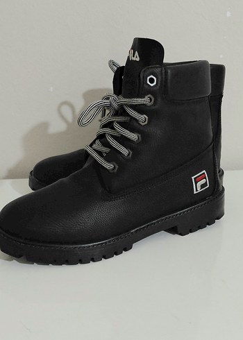 Fila Siyah Bağcıklı Erkek Street Wear Bot - Görsel 6