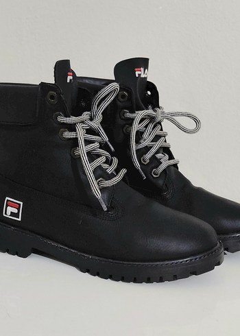 Fila Siyah Bağcıklı Erkek Street Wear Bot - Görsel 3