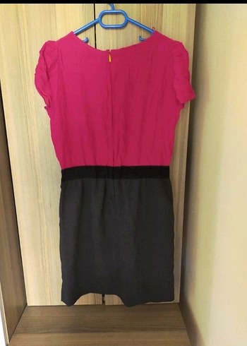 Mango MNG mango Pembe Gri Midi Elbise