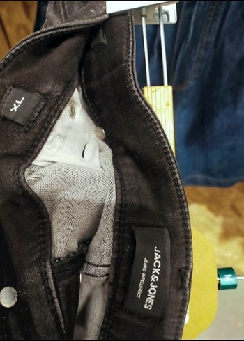 Jack  & Jones Gri taşlama Denim jean koy şort - Görsel 7