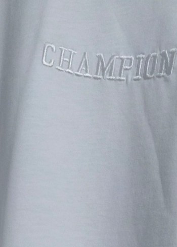 Champion marka Beyaz Pamuklu Erkek Tişört Loose Fit - Görsel 7