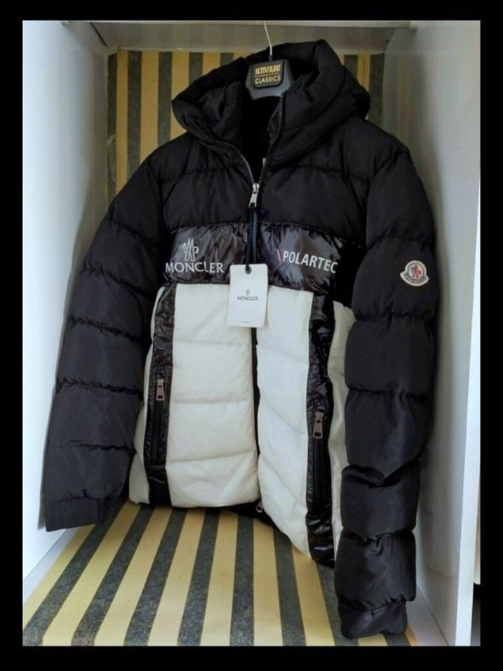 moncler polartec kapüşonlu kışlık şişme mont - Görsel 3