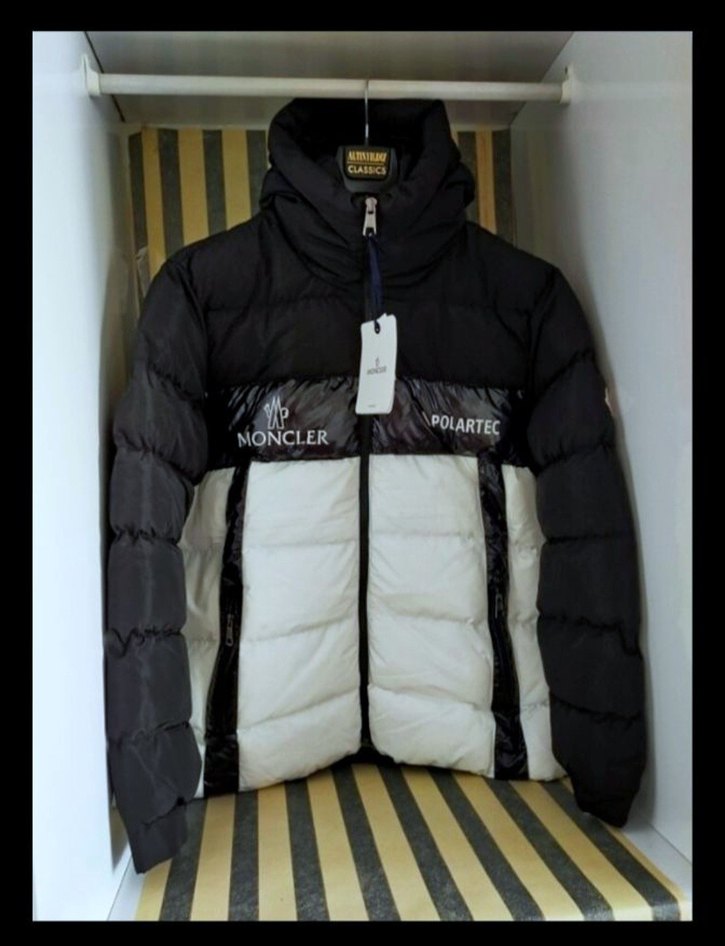moncler polartec kapüşonlu kışlık şişme mont - Görsel 5