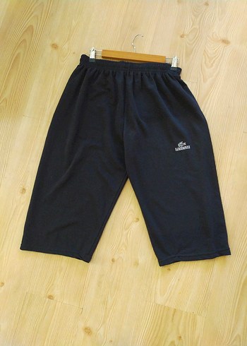 Lacoste Erkek siyah Bol Kesim Kapri bermuda sort