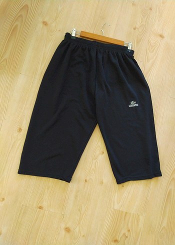 xxl Beden Lacoste Erkek siyah Bol Kesim Kapri bermuda sort