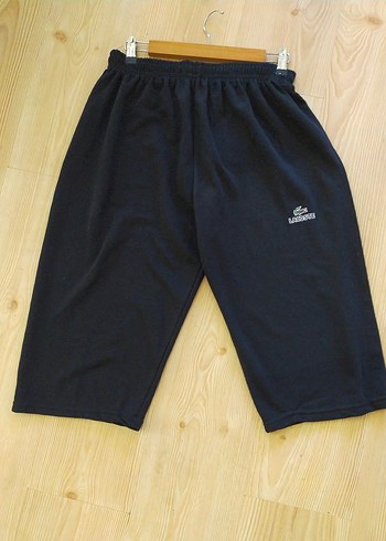 Lacoste Lacoste Erkek siyah Bol Kesim Kapri bermuda sort