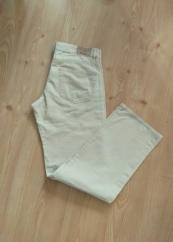 33 Beden Dockers Bej Regular Fit Erkek Denim Pantolon