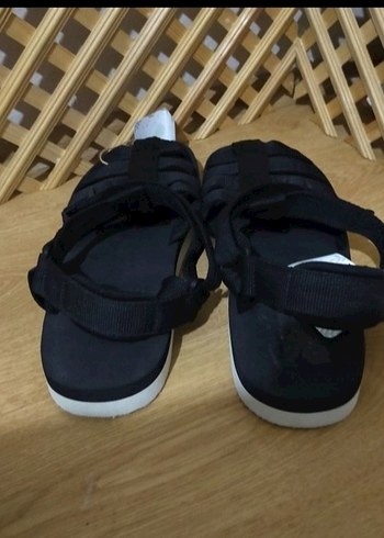 National Geographic Siyah kafes model Anaka sandalet - Görsel 8