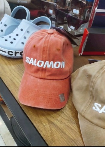 SALOMON Nakışlı somon Erkek Şapka