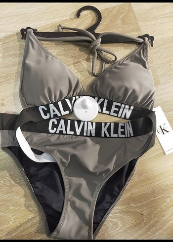 Calvin Klein Calvin Klein Füme renk Bantlı Bikini takımı