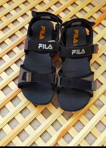 Erkek Çocuk Siyah FILA Spor Sandalet - Görsel 9