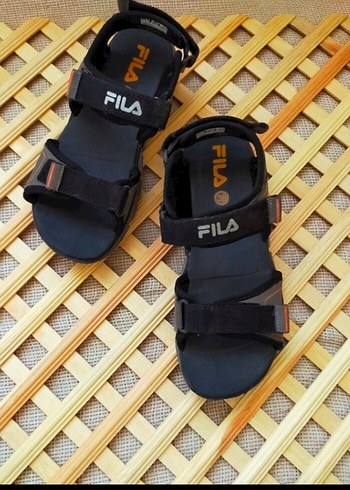 Erkek Çocuk Siyah FILA Spor Sandalet - Görsel 6