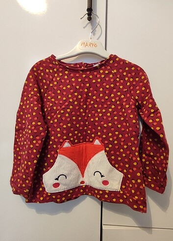 Kız bebek sweatshirt 