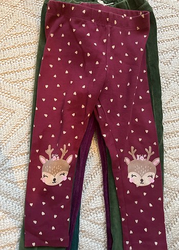 Kız çoçuk kadife tayt jean şort - Görsel 11