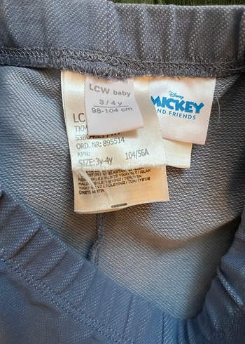 Kız çoçuk kadife tayt jean şort - Görsel 3