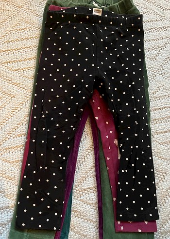 Kız çoçuk kadife tayt jean şort - Görsel 8