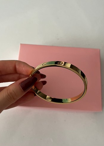 Beden altın Renk Klasik Zarif Altın Renk Minimalist Bileklik