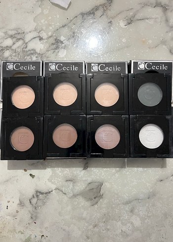 Cecile tekli mat saten far