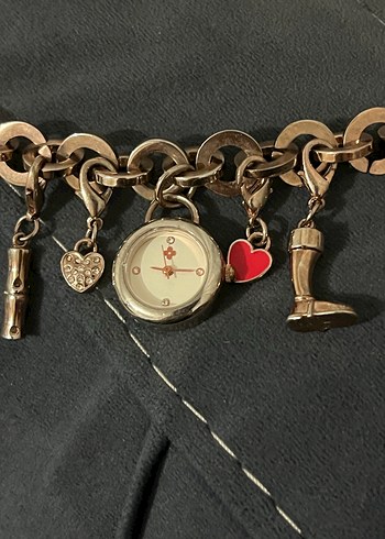 Koton Saat charmlı koton Vintage Bileklik