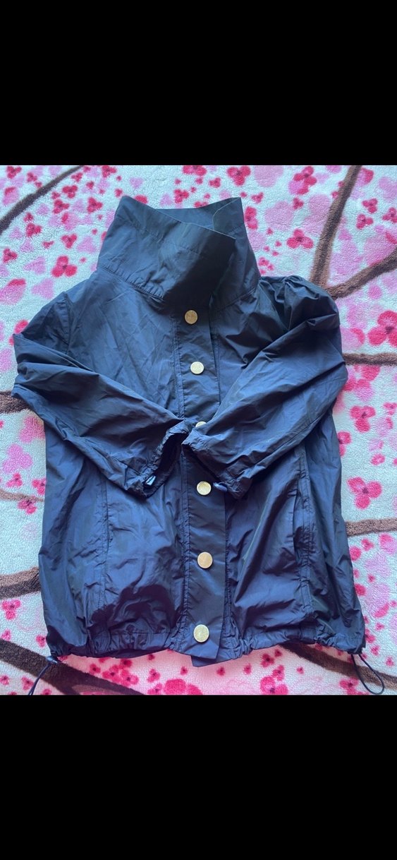 Lacivert yağmurluk - Görsel 2