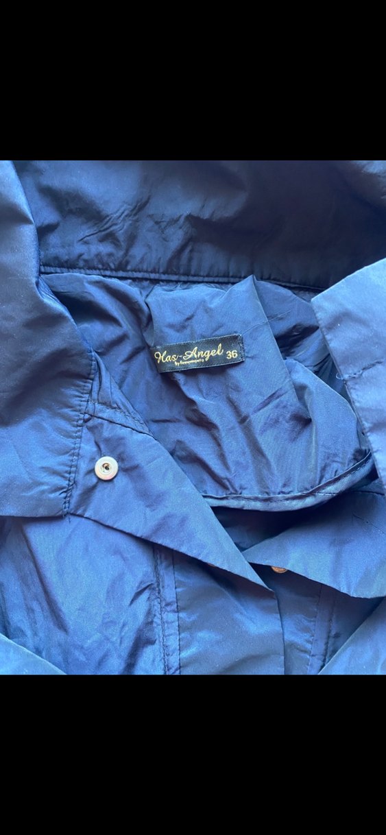 Lacivert yağmurluk - Görsel 3