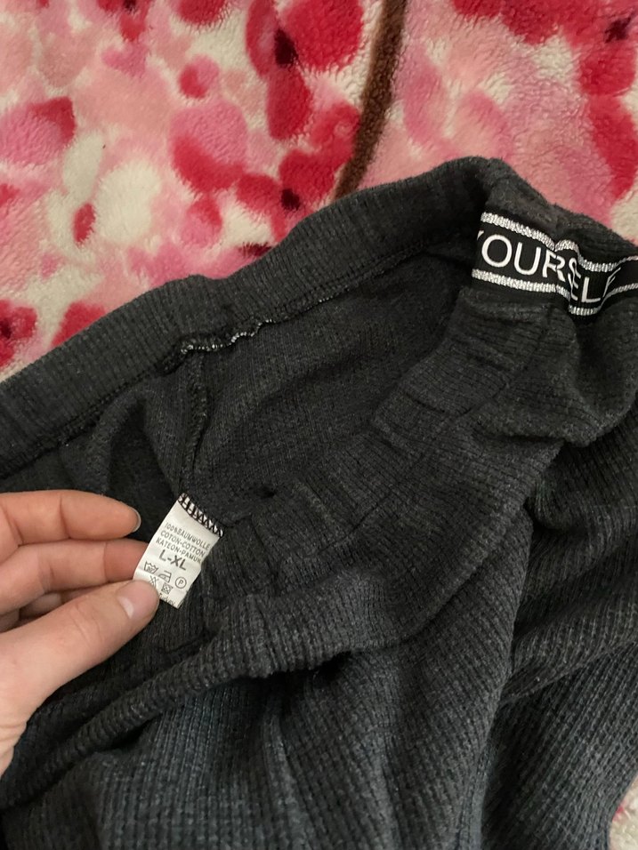 Gri Triko tayt - Görsel 2