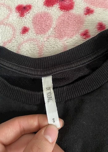 Siyah sweatshirt - Görsel 2