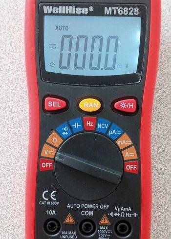 Diğer WELLHİSE MT 6828 Dijital Multimetre