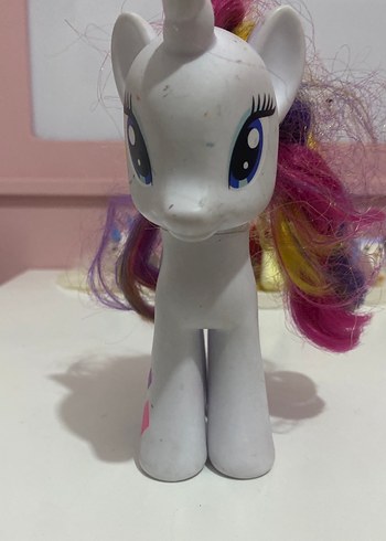 Beden Beyaz Unicorn Figürlü Oyuncak At Rarity My Little Pony