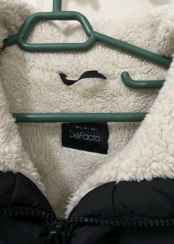 Siyah Kadın Fermuarlı Kış Montu - Görsel 2